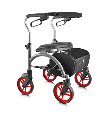 Evolution Xpresso Tacoma Folding Rollator with a Elegant Innovative Design - Senior.com Rollators